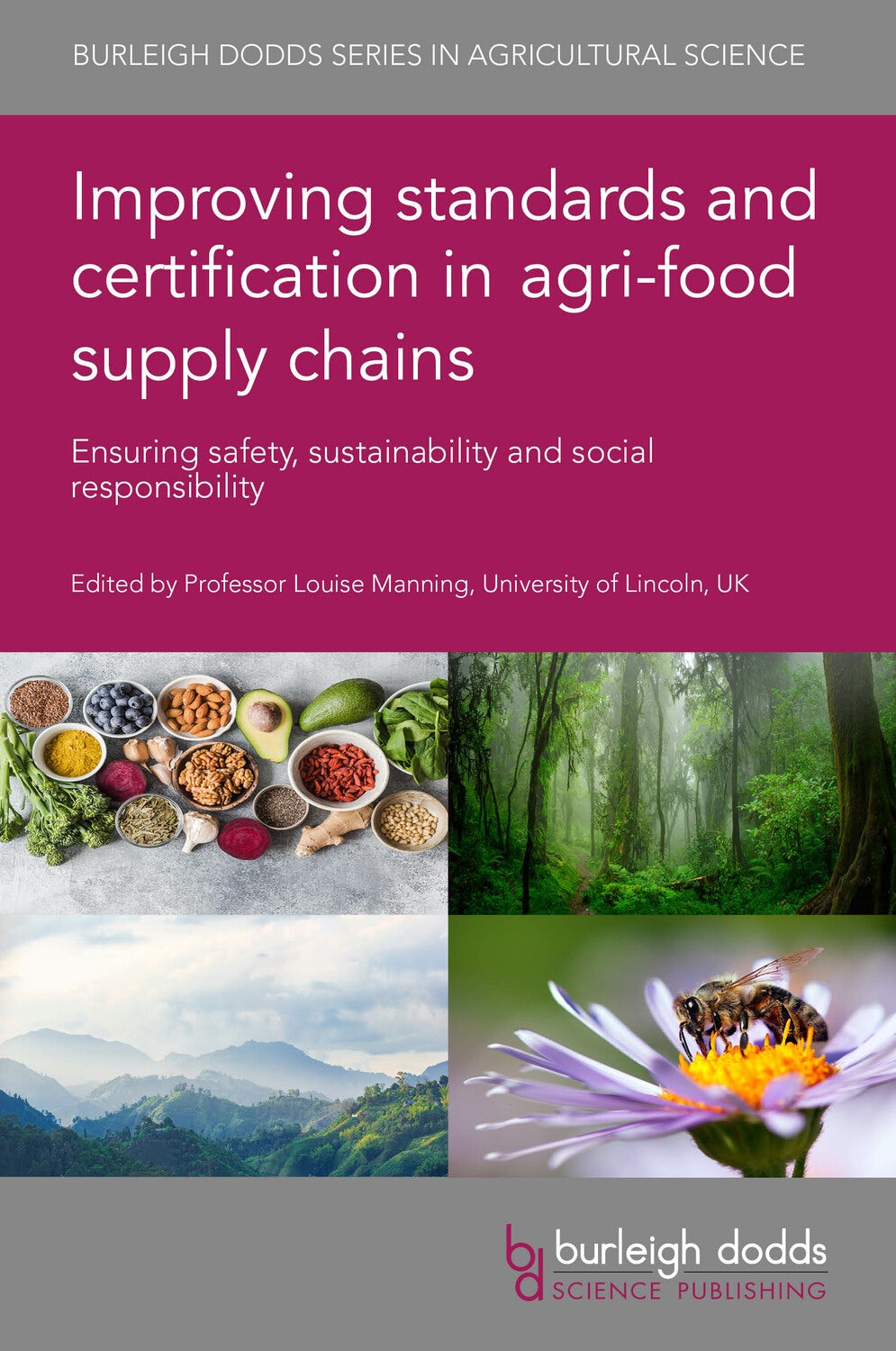 Book cover image for Improving standards and certification in agri-food supply chains ISBN: 9781801464529